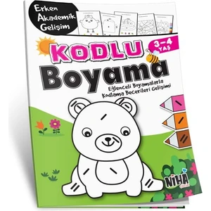 Kodlu Boyama 3 - 4 Yaş