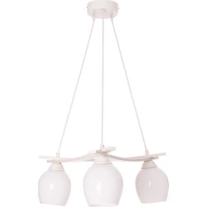 Umur Aydınlatma Inka 3'lü Beyaz Lins Camlı Sarkıt Avize