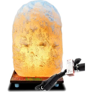 Tuzcu Ahmet Tuz Lambası 3-4 kg Beyaz Tuzdan Işık Geçirgenliği Yüksek