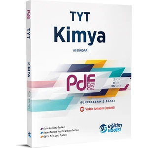 Eğitim Vadisi Yayınları TYT Kimya Planlı Ders Föyü