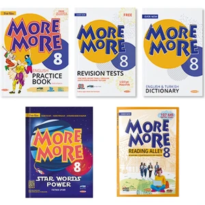 Kurmay Yayınları 8.Sınıf Practice Book + Word Power + Reading Alley Set 3 Kitap 2022