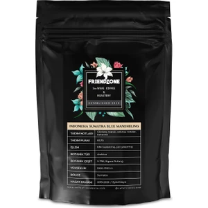 Endonezya Sumatra Blue Mandheling Yöresel Kahve 250 gr
