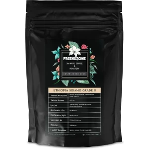 Ethiopia ( Etiyopya ) Sidamo Yöresel Kahve 500 gr