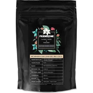 Nicaragua San Juan Del Rio Coco Yöresel Kahve 1000 gr