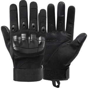 Tam Parmak Mafsal Eldiven Siyah XL (Yurt Dışından)