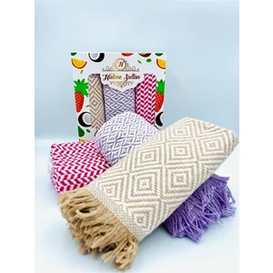 Halime Sultan Mutfak Havlusu  2x3 Lü Set