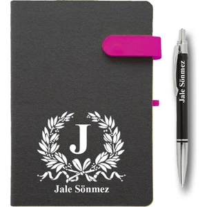 Promosyon Denizi Kişiye Özel Mor Mıknatıs Kilitli Tarihsiz Ajanda