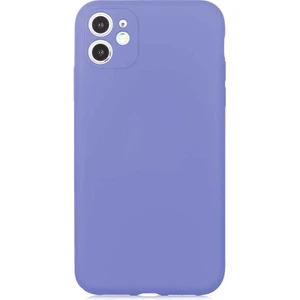 Case 4U Apple iPhone 11 Kılıf Kamera Korumalı Içi Kadife Logosuz Mara Lansman Silinebilir Kılıf Açık Mor