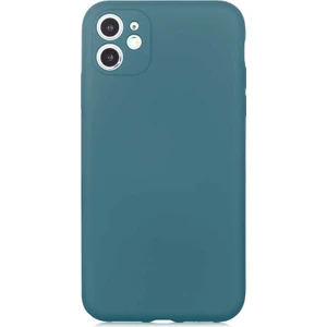 Case 4U Apple iPhone 11 Kılıf Kamera Korumalı Içi Kadife Logosuz Mara Lansman Silinebilir Kılıf Koyu Yeşil