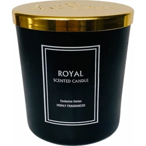 Royal Mum Royal Lux Powder Soft Aromalı Bardak Mum Lüks Gold Kapaklı  165 gr