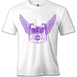 Lord T-Shirt Bts - Jimin Wings Beyaz Erkek Tshirt