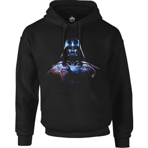 Lord T-Shirt Star Wars - Darth Vader 3 Siyah Erkek Fermuarsız Kapşonlu