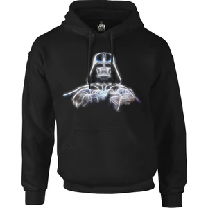 Lord T-Shirt Star Wars - Starlight Siyah Erkek Fermuarsız Kapşonlu
