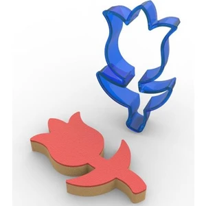 Lale Polikarbon Kurabiye Kalıbı