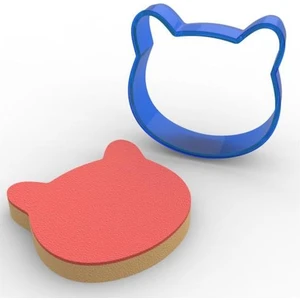 Kedi Polikarbon Kurabiye Kalıbı