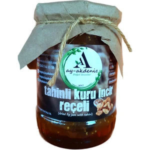 Ay Akdeniz Ev Yapımı Tahinli Kuru Incir Reçeli