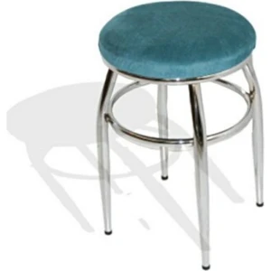 Krom Tabure Mutfak Balkon Teras 4 Adet