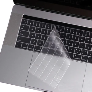 Macbook Pro 13.3 A1278 Silikon Klavye Koruması Eu Şeffaf