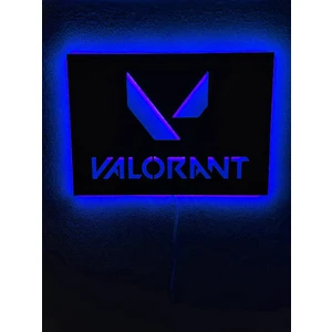 Valorant LED Işıklı Tablo