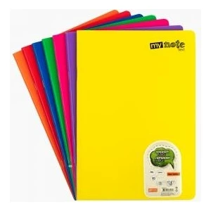 My Note Text A4 80 Yaprak Çizgili Defter Plastik Kapak