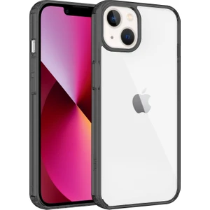 Buff iPhone 13 Air Hybrid Kılıf Smoke Black