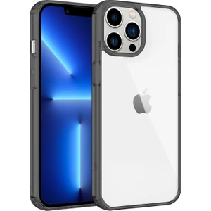 Buff iPhone 13 Pro Air Hybrid Kılıf Smoke Black