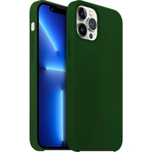 Buff iPhone 13 Pro Rubber Fit Kılıf Dark Green