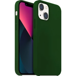 Buff Apple iPhone  13 Mini Rubber Fit Kılıf Dark Green