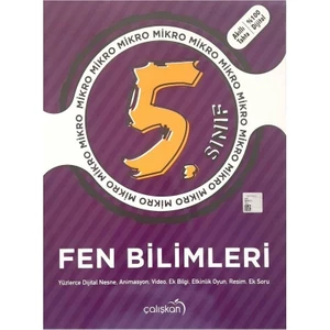 Çalışkan Yayınları 5. Sınıf Fen Bilimleri Mikro Defter