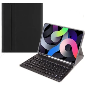 Gold 3c Samsung Galaxy Tab S7 Için 11 Inç 2020 (MODEL:SM-T870 SM-T875 SM-T878) Tablet Yuvarlak Tuş Klavye Kılıfı (Yurt Dışından)