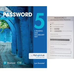 Pearson Education Yayıncılık Password 5 With Myenglishlab