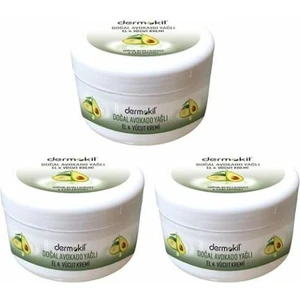 Avakado Yağlı El Kremi 220 ml x 3 Adet