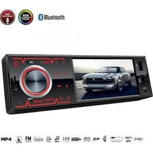 HR-4040 4X50 Watt 4" Ekranlı Oto Teyp