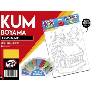 Kum Boyama Seti 10 'lu