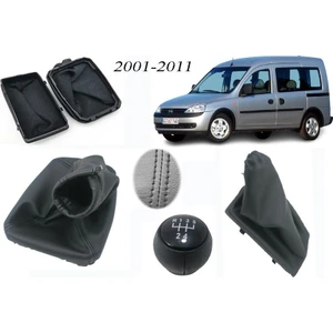 Vts Körük Opel Combo C Vites Körüğü + El Freni Körüğü + Vites Topuzu Siyah Dikiş