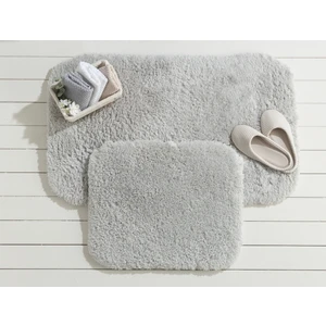 Madame Coco Sheep Banyo Paspası - Gri - 60 x 100+50 x 60 cm