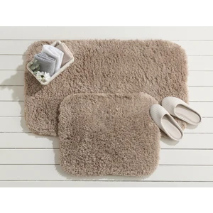 Madame Coco Sheep Banyo Paspası - Toprak - 60 x 100+50 x 60 cm