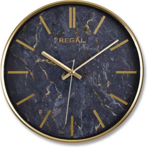 0250 Gb2 Ince Çerçeve Oniks Mermer Desen Duvar Saati