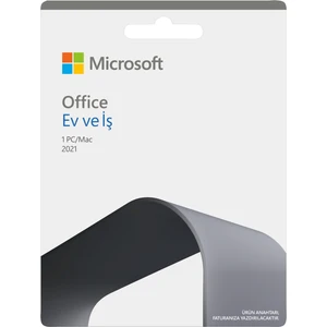 Office Ev ve Iş 2021 - Elektronik Lisans(Mac İşletim Sistemi)