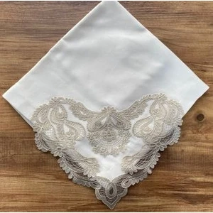 Çeyiz Bahçesi Ophelia Krem Bohça Hurç