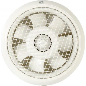 HCM-150 N Geri Akış Panjurlu Pencere ve Duvar Tipi Mini Aksiyel Fan, 220 m³/h