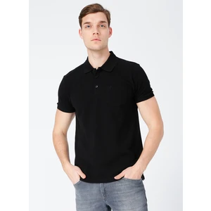 Fabrika Comfort Siyah Erkek Cepli Polo T-Shirt