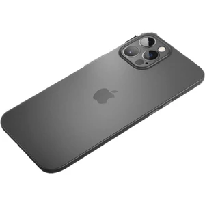 Apple iPhone 12 Pro Max Kılıf Ultra Ince Hayalet Sert Kapak