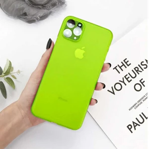 Apple iPhone 11 Pro Max Kılıf Ultra Ince Hayalet Sert Kapak