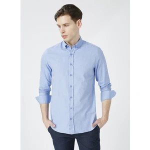 Düğmeli Oxford Erkek Gömlek