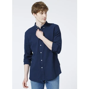 Lacivert Regular Fit Gömlek