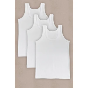 Pamuklu Erkek Çocuk Atleti - 3 Adet