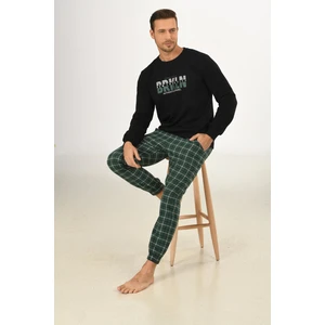 18259 Erkek Kışlık Uzun Kol Pijama Takım