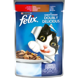 Pouch Karışık Kedi Maması 100 gr 4 Adet
