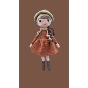 Oyuncak Park Tarçın Güz Bebek Amigurumi Organik Oyuncak